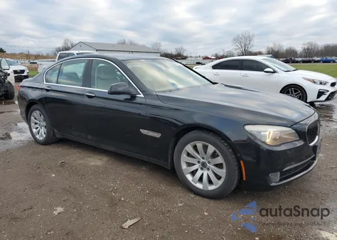 2010 BMW 750I xDrive from USA, damaged, VIN WBAKC6C50ACL67892